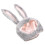 Rabbit Headwear Cartoon Plush Hat With Movable Ears Grey 10