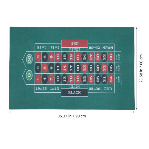 Waterproof Double Sided Game Table Mat With Felt For Poker Home Use 1