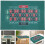 Waterproof Double Sided Game Table Mat With Felt For Poker Home Use 10
