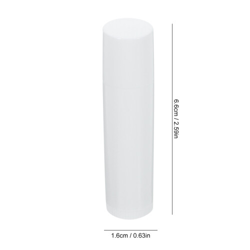 50 Pièces Tube Pour À En PP Couvercles 2