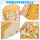 Wooden Mini Bowling Game Tabletop Interactive Educational Toy 7