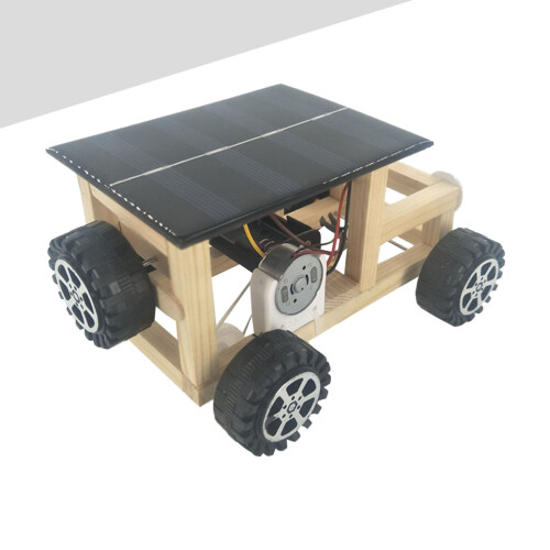 Kit Da Te Auto In Legno A Solare Per Bambini 1
