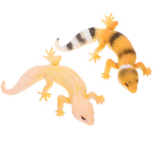 2 Unidades De Lagarto Plástico Coleção Réptil Recurso Educativo