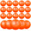 25 Pcs Plastic Hollow Openable Round Raffle Game Balls 6