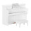 Mini Upright Piano Set With Stool For Scene Decor 11