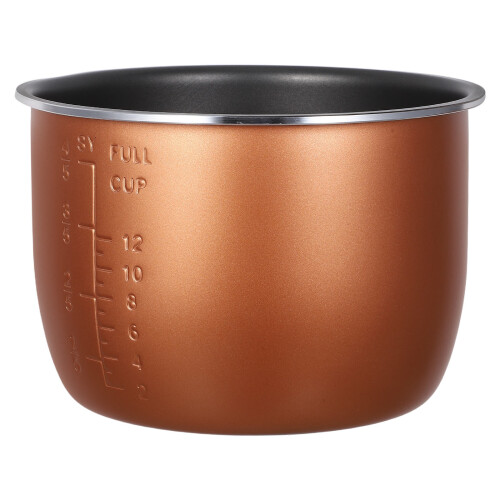 Rice Cooker Inner Pot: 6L Aluminum Alloy Replacement