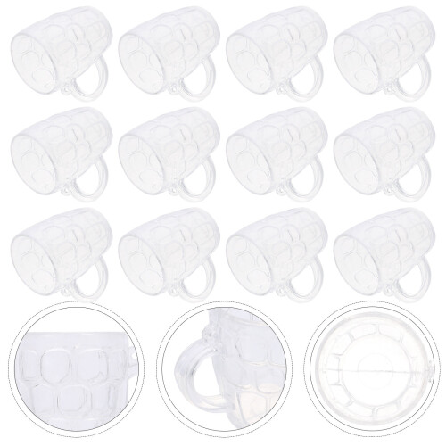 20 Unidades Mini Plástico Transparente Para Artesanato 1