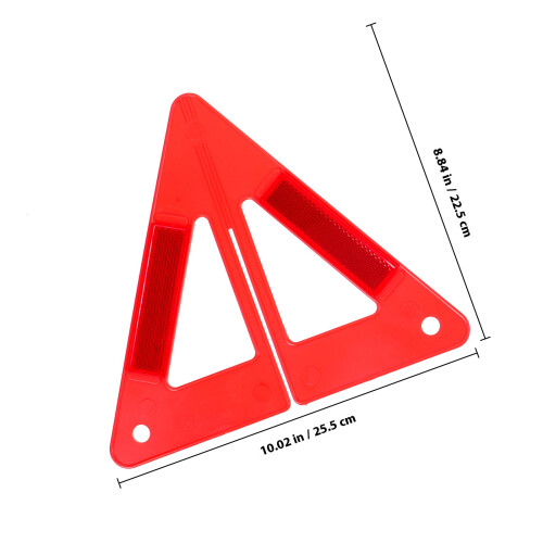 Signal De Pliant Triangle Réfléchissant Pour Route 1