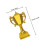 Mini Plastic Trophy For Kids Awards And Decoration 2