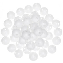 50 Pcs Plastic Rattle Balls Inserts For Pet