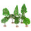 8 Pezzi Albero Miniatura Realistico Per Paesaggio Artificiale 10