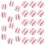 50 Unidades Borrachas Portáteis Multi-Função Forma De Bola 5