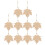 Kit De Artesanato Com 21 Peças De Folhas Suspensas 1