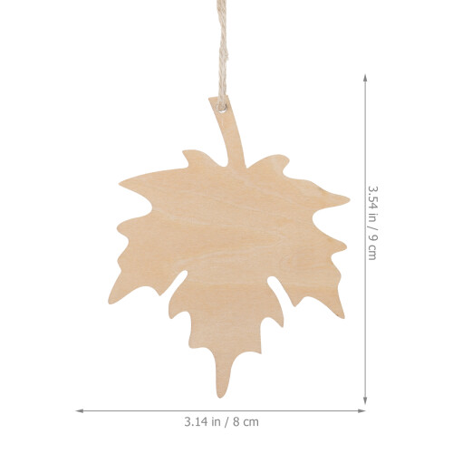 Kit De Artesanato Com 21 Peças De Folhas Suspensas 1