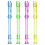 4Pcs 6-Hole Mini Clarinet Transparent Flute For Kids Beginners 9