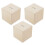 3Pcs Frascos De Para Poupança Dinheiro 7