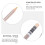4Pcs Professional Concealer Pens Concealer Sticks 10