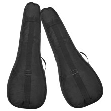 2 Sztuki Etui Na Ukulele, Wodoodporne, Tkanina Oxford