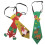 3 Kerststropdassen Gedrukte Feestelijke Accessoires 9