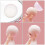 2 Unidades Capa Silicone Transparente Para Perucas Bjd 1/8 3