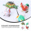 4Pcs De Corda De Ferro Com Animais Clássicos 10