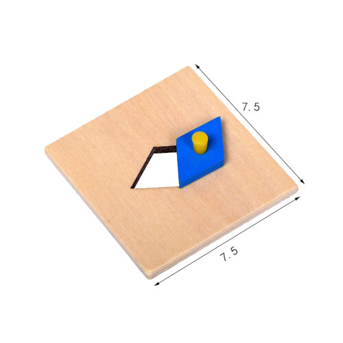 10 Unidades Matemáticos Montessori Geométricas De 2