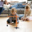 Caminhão Guindaste De Brinquedo Plástico Com Móveis Para Meninos 6