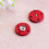 10 Pezzi In A Forma Mano Per (Rosso) 7