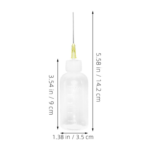 4Pcs Frascos Aplicadores Com Para , , Tinta Óleo 1