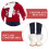 Conjunto Roupa De Natal Para Com Suéter, Lenço E Chapéu 6