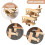 2 Set Rompicapi In Legno 3D Educativo Per Bambini 6