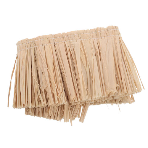 Rafia Natural Com De Borla Para Artesanato Decoração