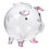 Piggy Bank De Borossilicato Transparente Para 8