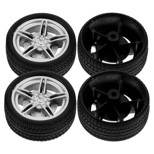4Pcs Carro De Corrida Brinquedo Acessórios Para Rc 1
