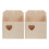 2Pcs De De Envelope Não Acabada 9