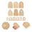 48 Pcs Portas De De Diy 4