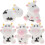 5Pcs De Vaca Para De Bebê E Banho De Lactentes 4