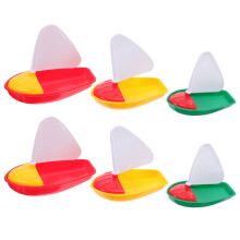 6St Plastic Boot Speelgoed Kids Strand Zwembad Zeilplezier