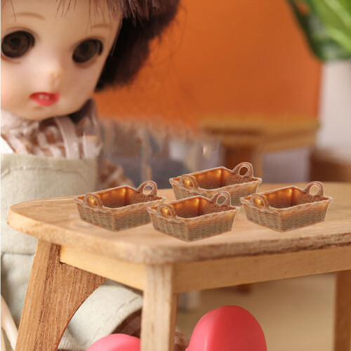 4 Per Casa Delle 1/12 Con Frutta E In Resina 2