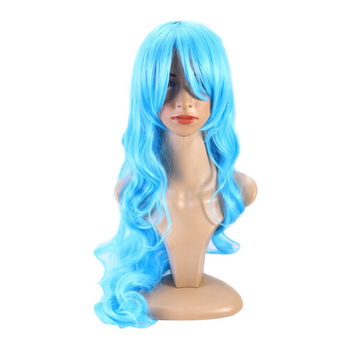 Peruca Longa Ondulada Com Para Cosplay Lolita 1