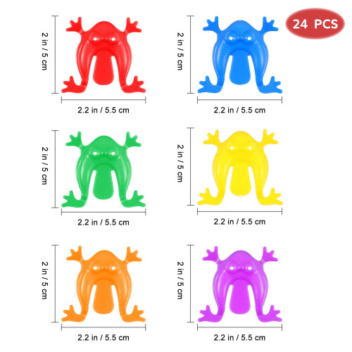 24Pcs Hoppande Fjäderrutor Leksak För Barn 1