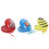 3Pcs Educativos Infantil Com Chocalho De Animais 10