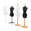 4Pcs Suporte Para De Forma De Vestido Mini Manequim 7