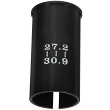 Dead Fly Adaptador Redução Canote Selim 27,2 Para 30,9 Preto