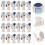 24Pcs Apagadores Espaço Para De Aula 5