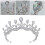 Bridal Zircon Huvudprydnad Bröllops Håraccessoar 1