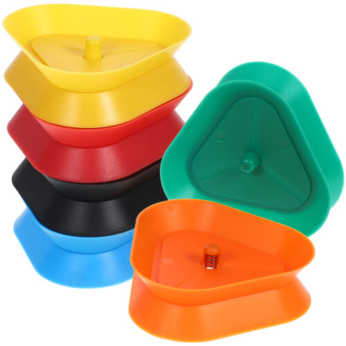 6Pcs Hands-Free Kortlekshållare Triangulär Hands-Free Kortlacksställ 1