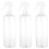3Pcs 500Ml Garrafa Pulverizadora Plástica Transparente 7