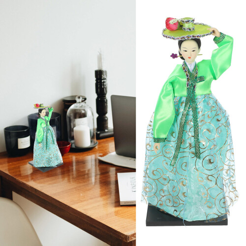Figurinha Com Hanbok Decoração Para Escritório 1