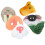 1 Set Halloweens Kostym Näsa Mask Accessoar Simulerad Rekvist 1